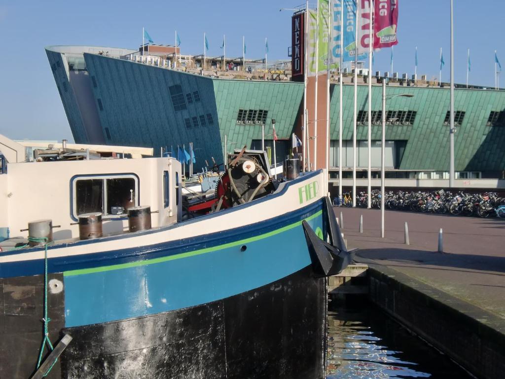 Hotelboat Fiep Amsterdam Exterior foto